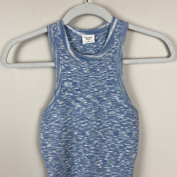 Abercrombie High Neck Sweater Tank Bodysuit - Size Small - Picture 2 of 6